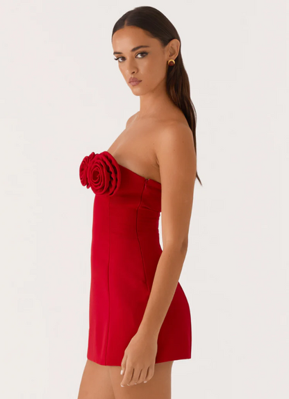 Janelle in Red
